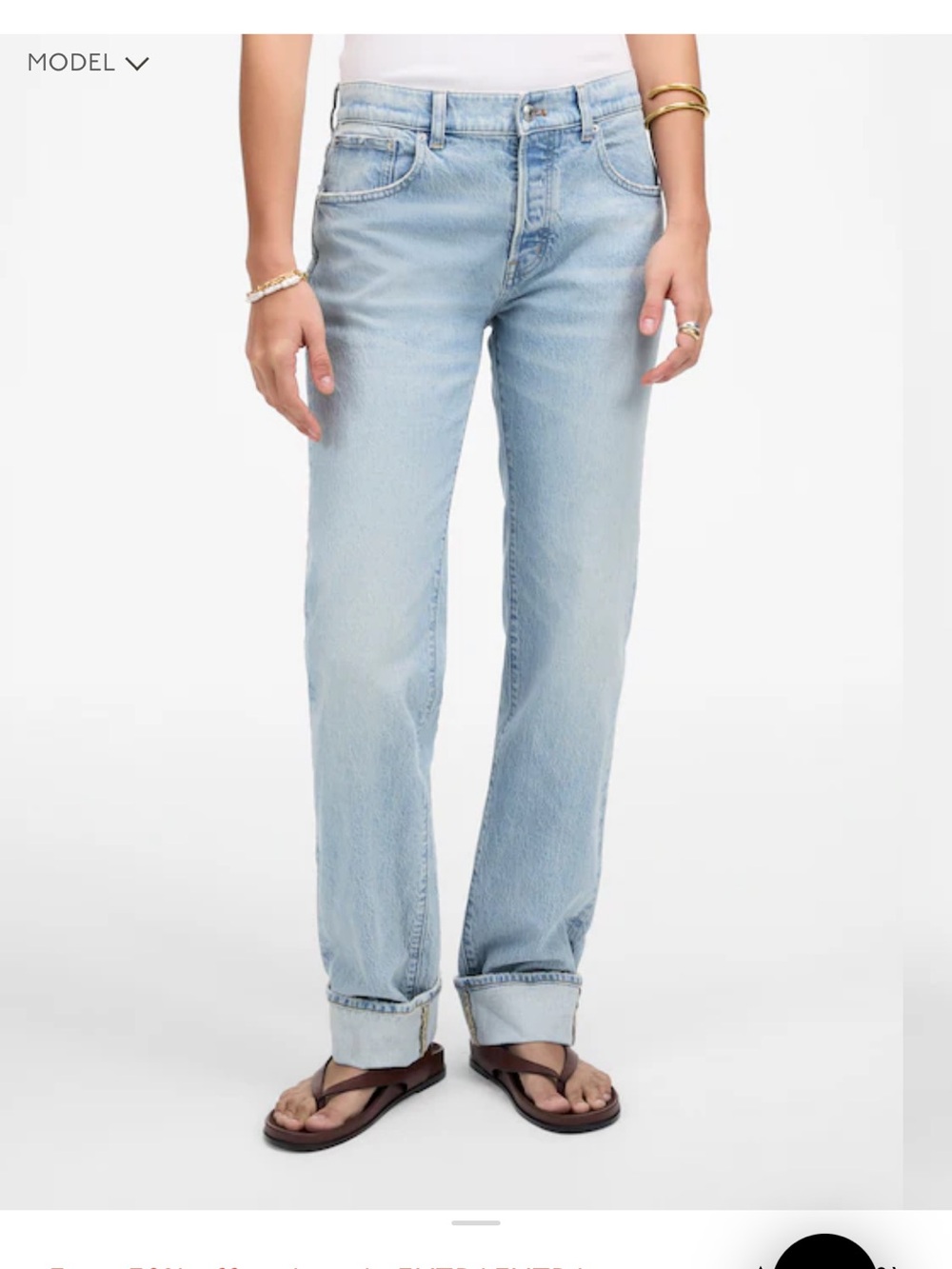 Madewell Light Blue Straight-Leg Jeans